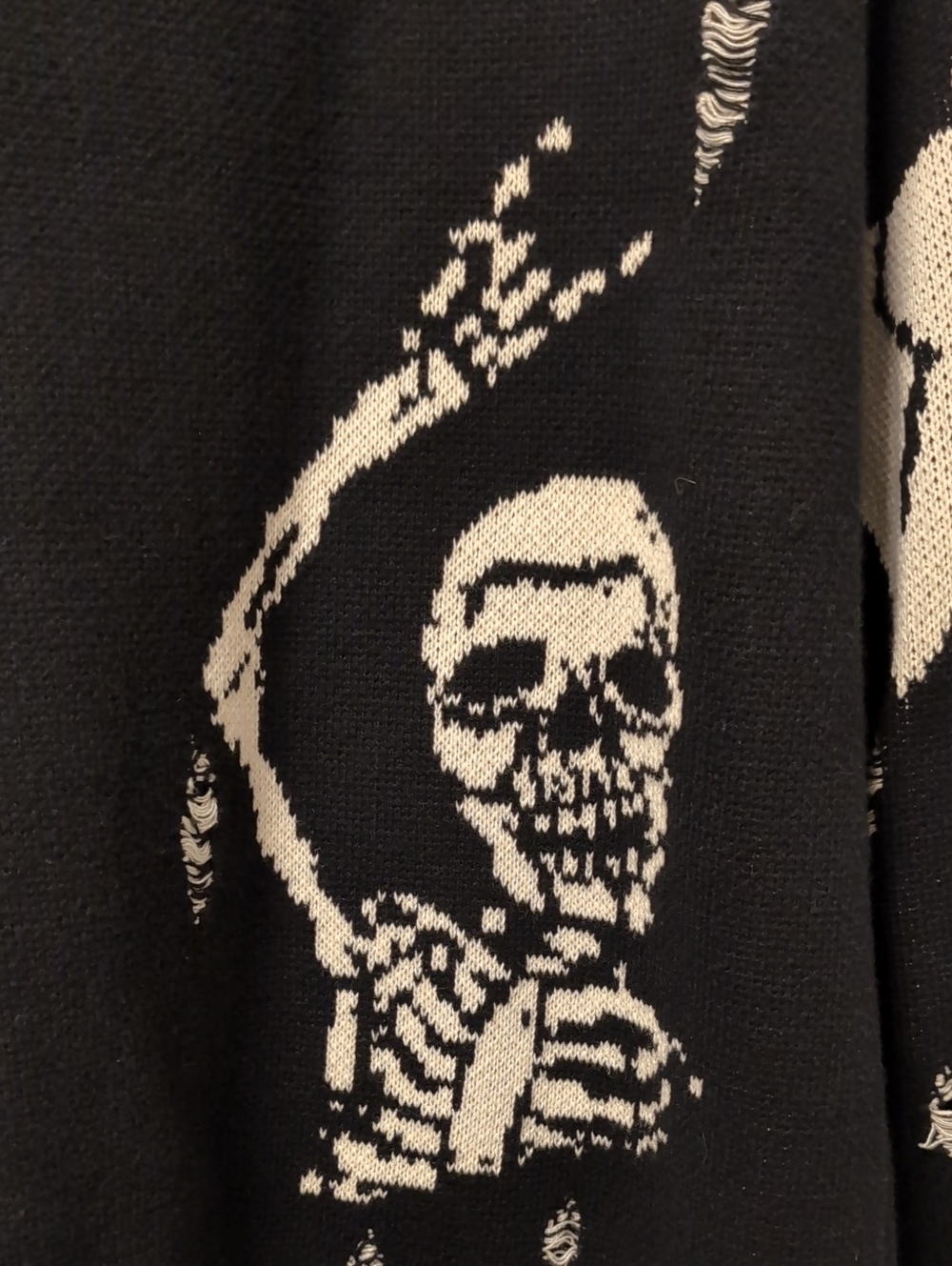 Allsaints Koto Gothic Jacquard Cardigan - Picture 6 of 6